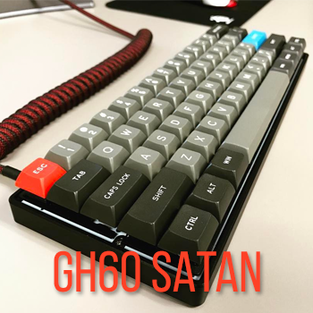 GH60 Satan Mechanical Keyboard