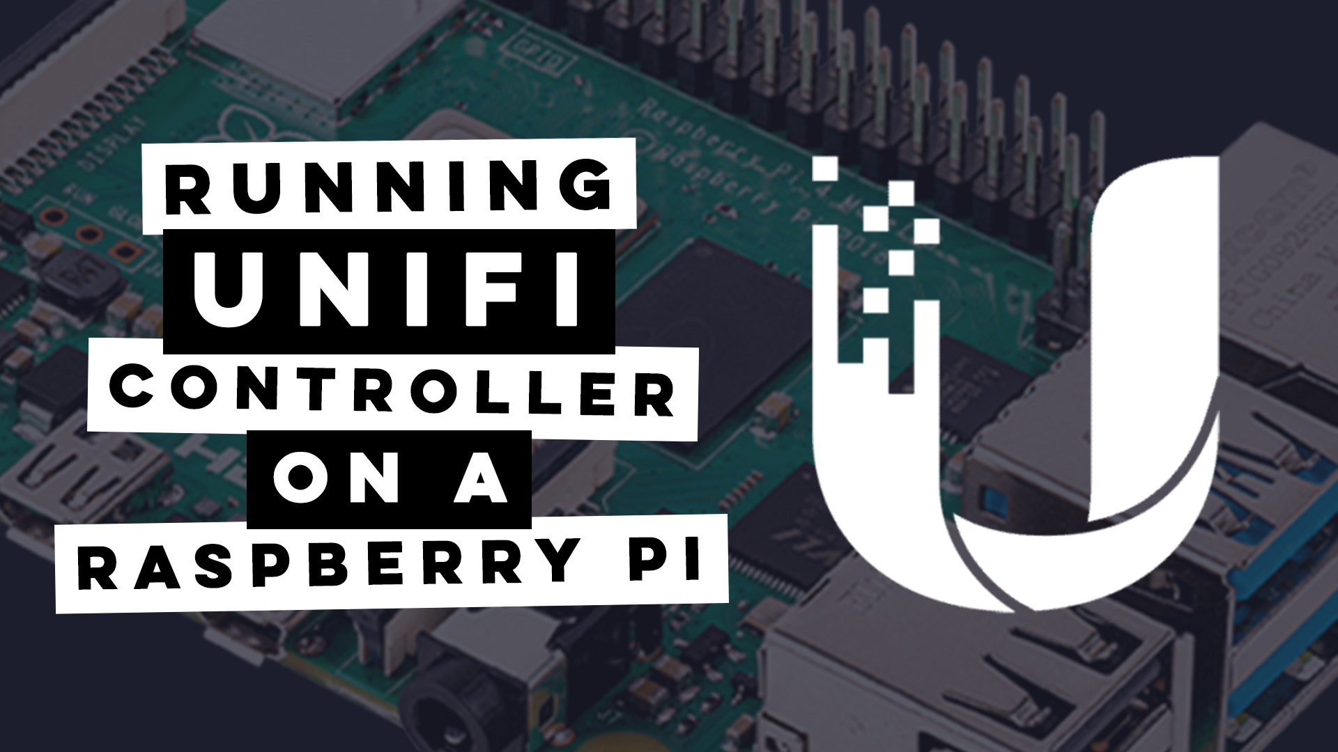 How to set up Ubiquiti's Unifi Controller on a Raspberry Pi using Docker